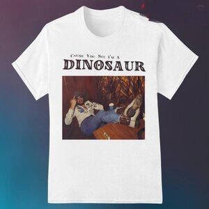 Hank Williams Jr Cause You See Im A Dinosaur music shirt retro